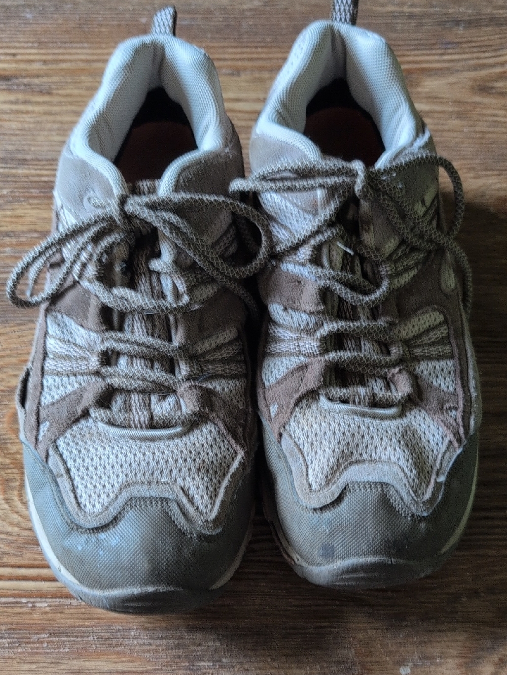 Merrell Ladies Brown and Tan Trail Sneakers